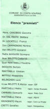 Elenco "premiati"